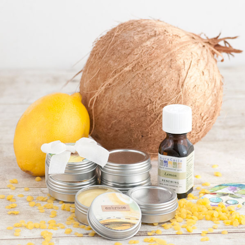 DIY Coconut Lemon Lip Balm Kit | Stampington & Company