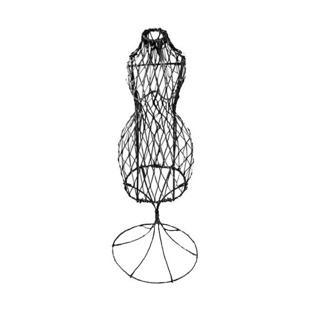 12" Wire Dress Form 