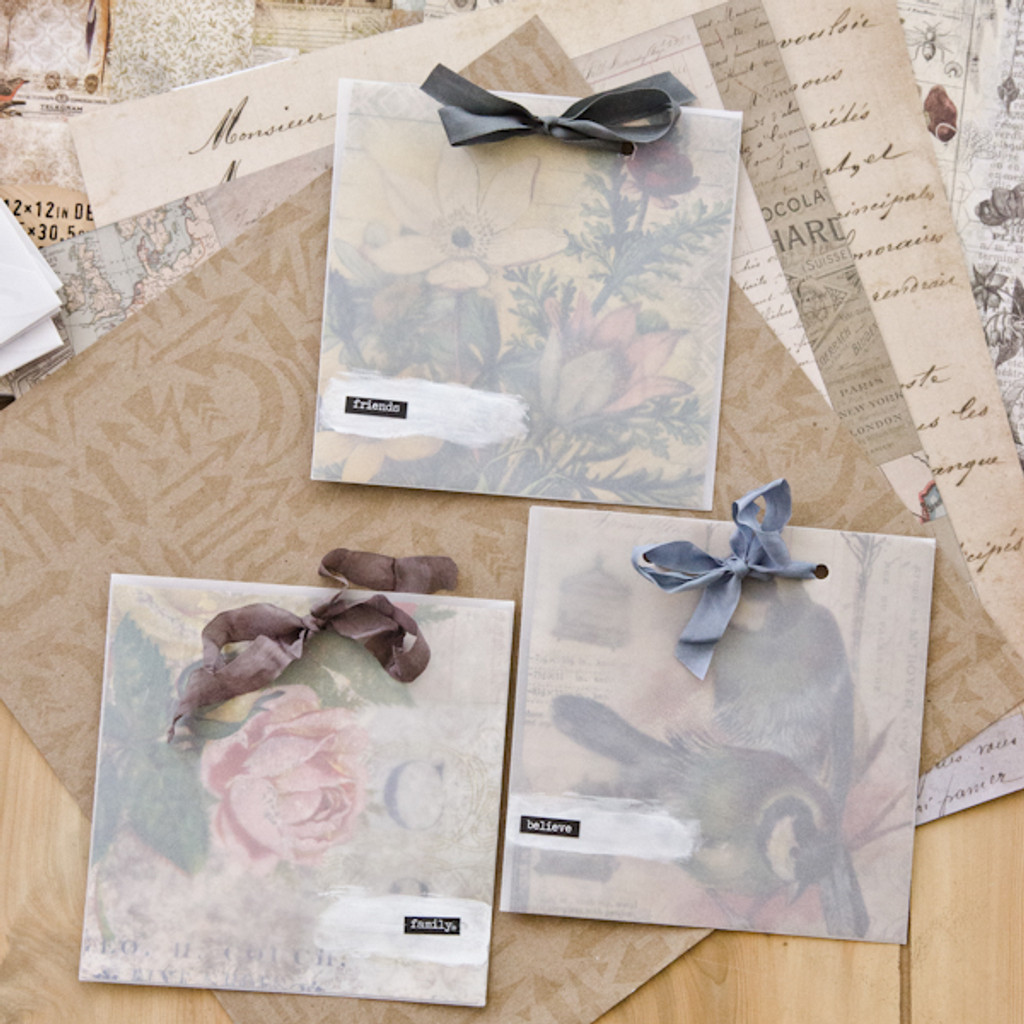 Talking about Translucent Envelopes Project by Christen Hammons