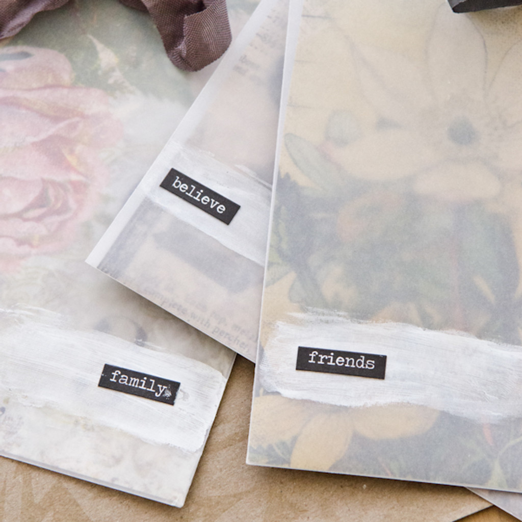 Talking about Translucent Envelopes Project by Christen Hammons