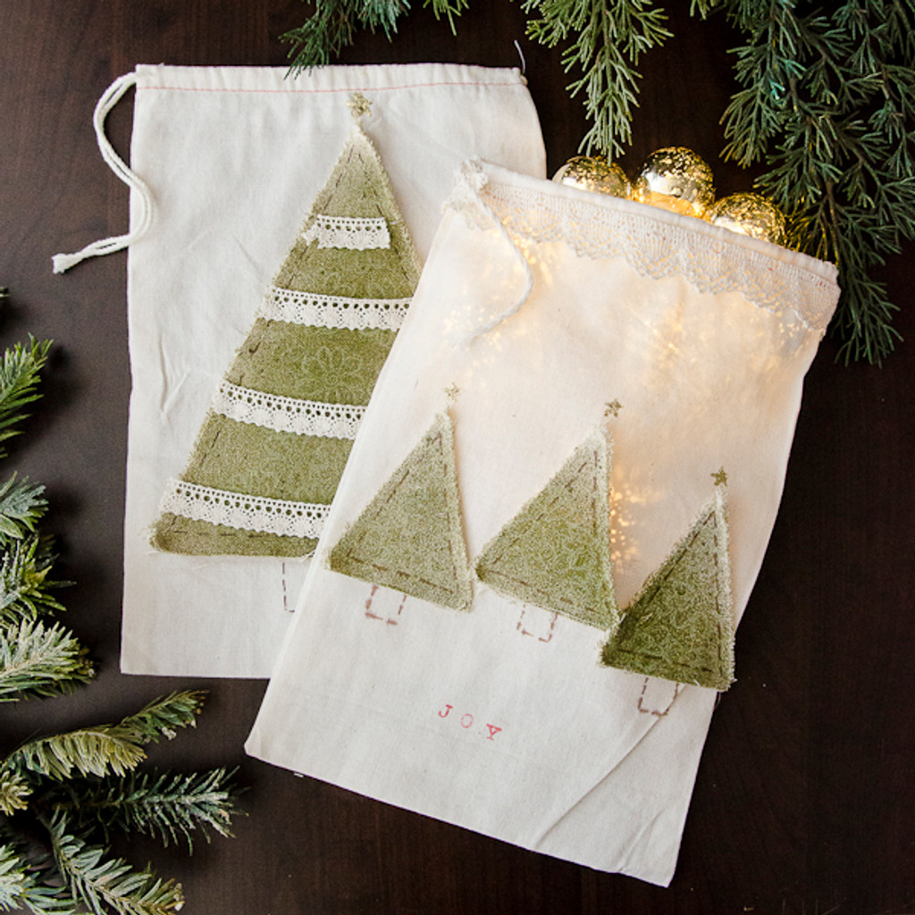 No-Stitch Gift Sack Project by Christen Hammons
