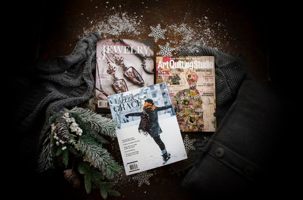 Glimpse Inside December 2021 Issues + Your Chance to Win!