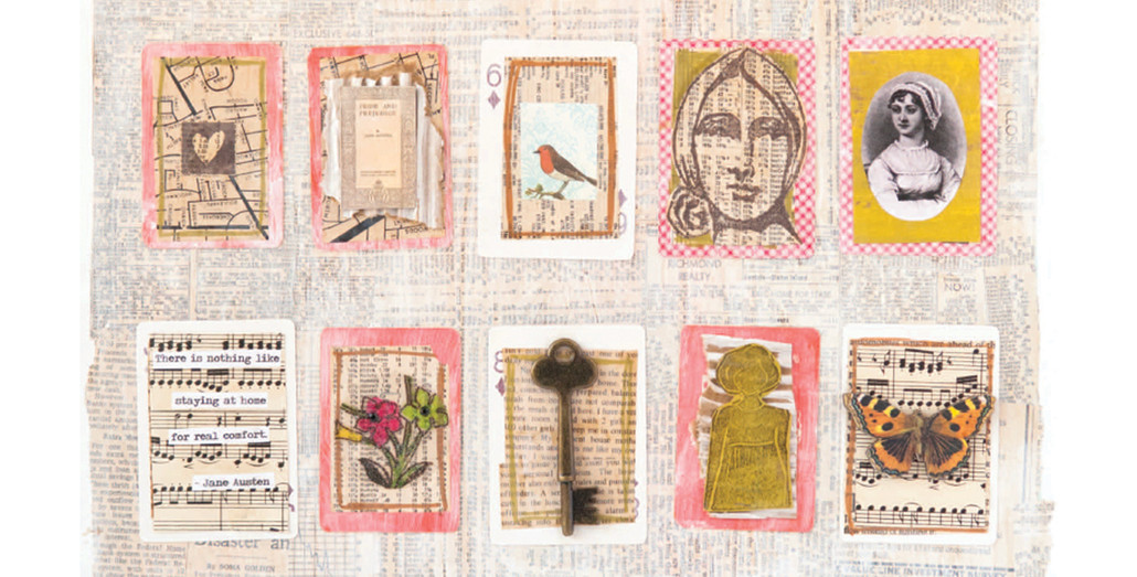 6 Jane Austen-Themed Mixed-Media Projects