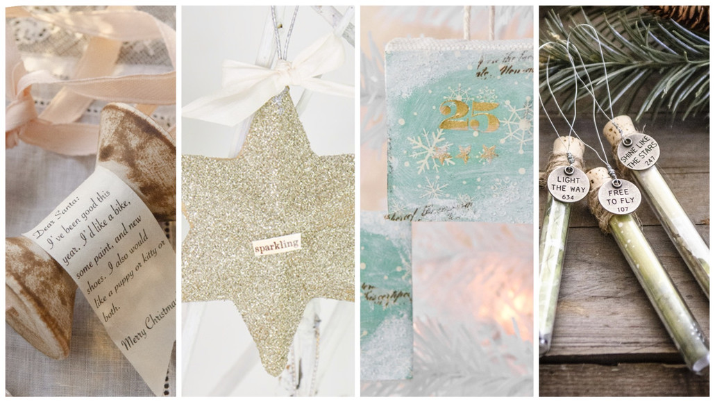 5 Ornament Projects You Can Make Yourself! 