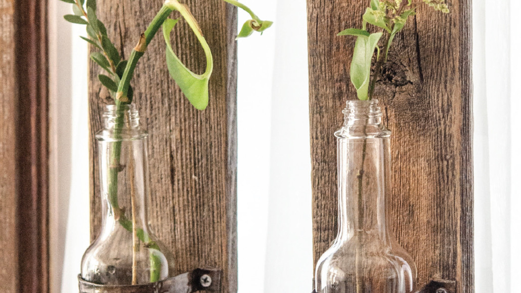 DIY Propagation Station Made from an Old Fence