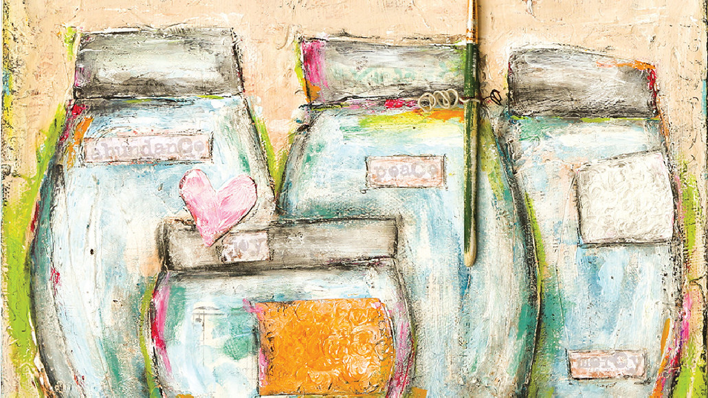 Jars of Goodness Mixed-Media Tutorial