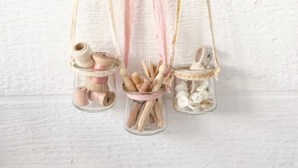 Quick and Creative Upcycling Ideas: 3 Ways to Dress Up Glass Jars