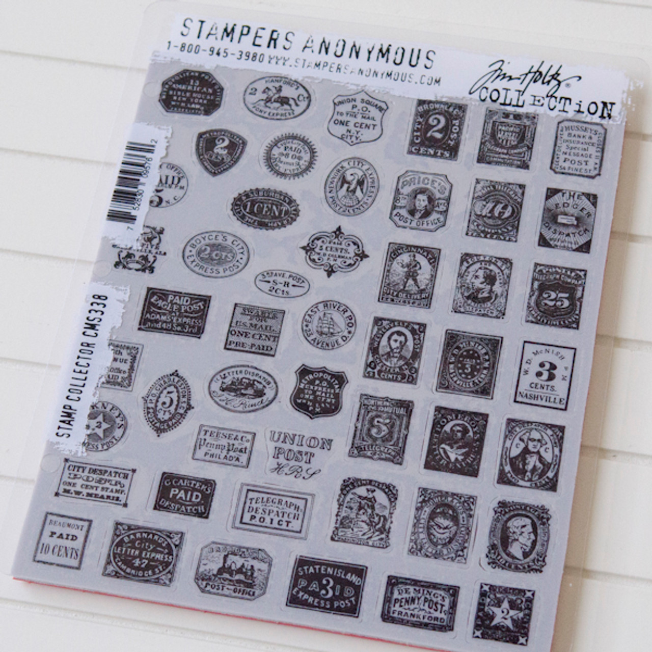 Stampers Anonymous Tim Holtz® Examination Cling Stamps