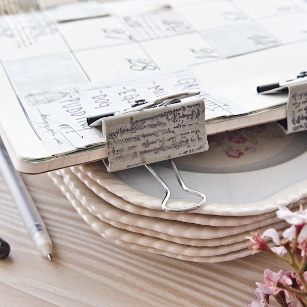 DIY Journal Memo Clip / How to Kawaii Memo Clip for journal/ diy homemade  paper clip/ paper craft 