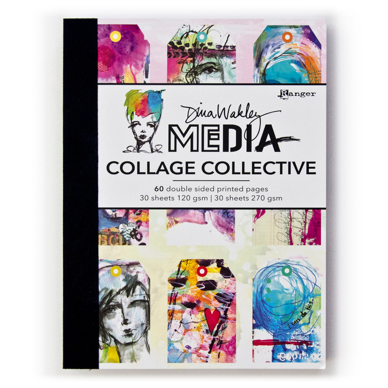 Dina Wakley Media Collage Sparks - Collection 1 – Art Journal Junction