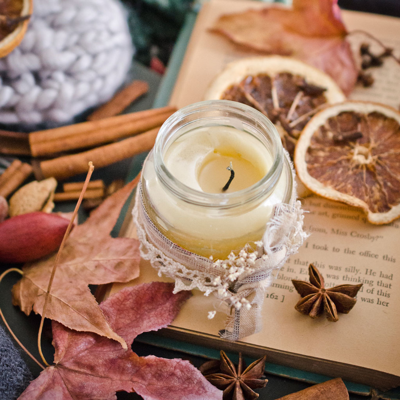 Homemade Fall Candle & Blends