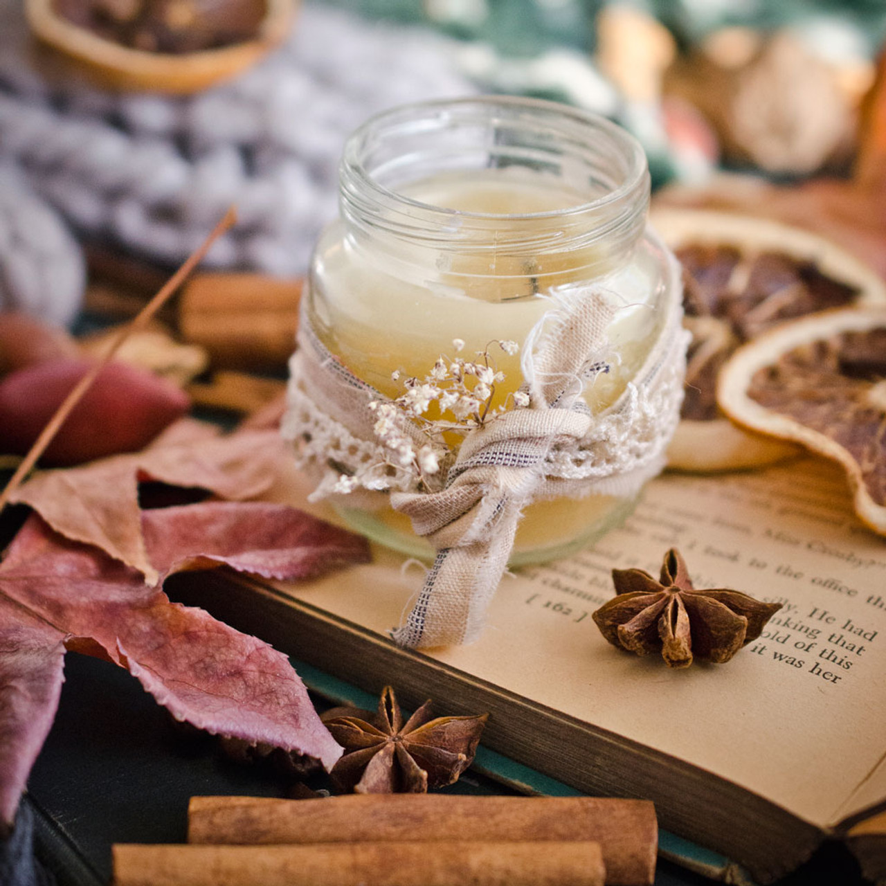 Homemade Fall Candle & Blends