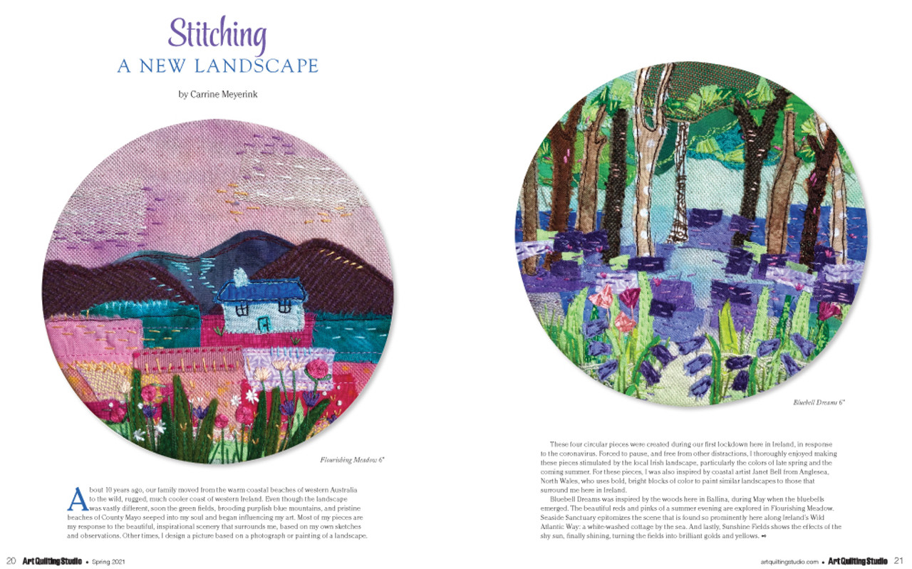 Art Quilting Studio Spring 2021 | Stampington & Company