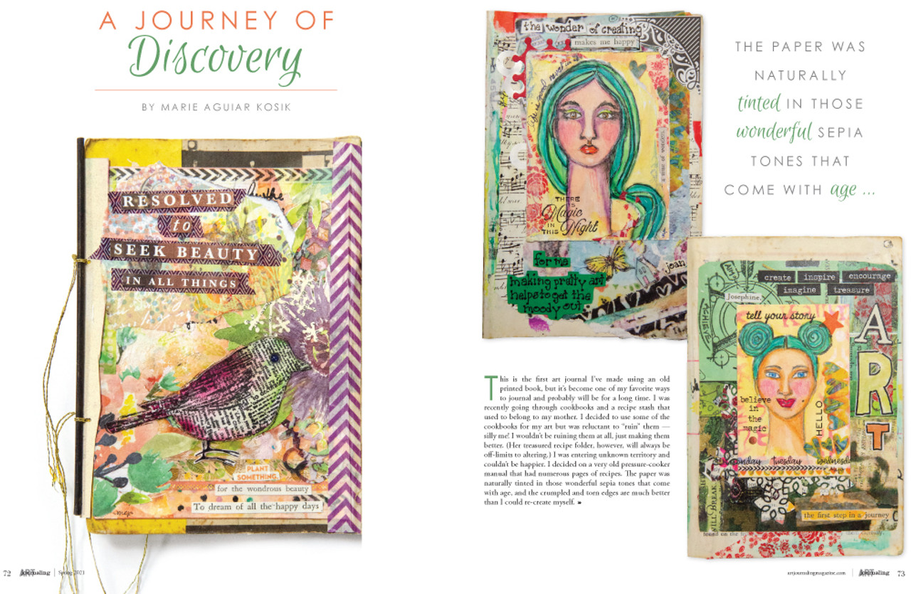 The Art of Art Journaling: A Guide to Creating a Visual Diary – MELLOW DAYS