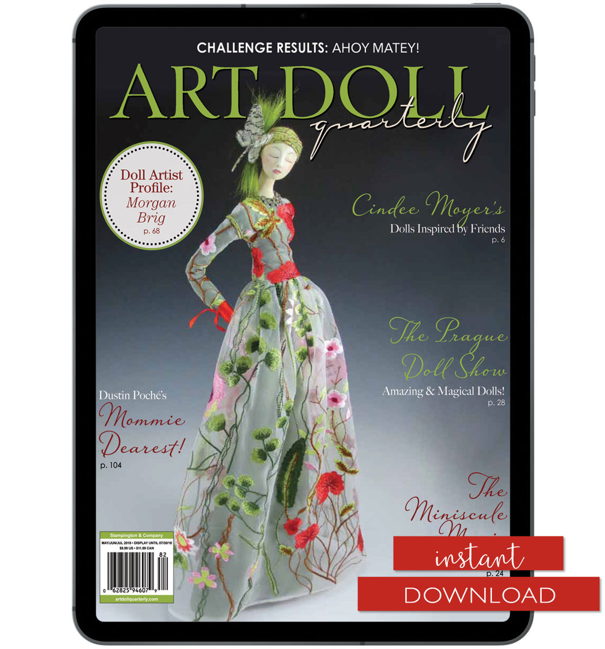 Art Doll Quarterly Summer 2018 Instant Download | Stampington