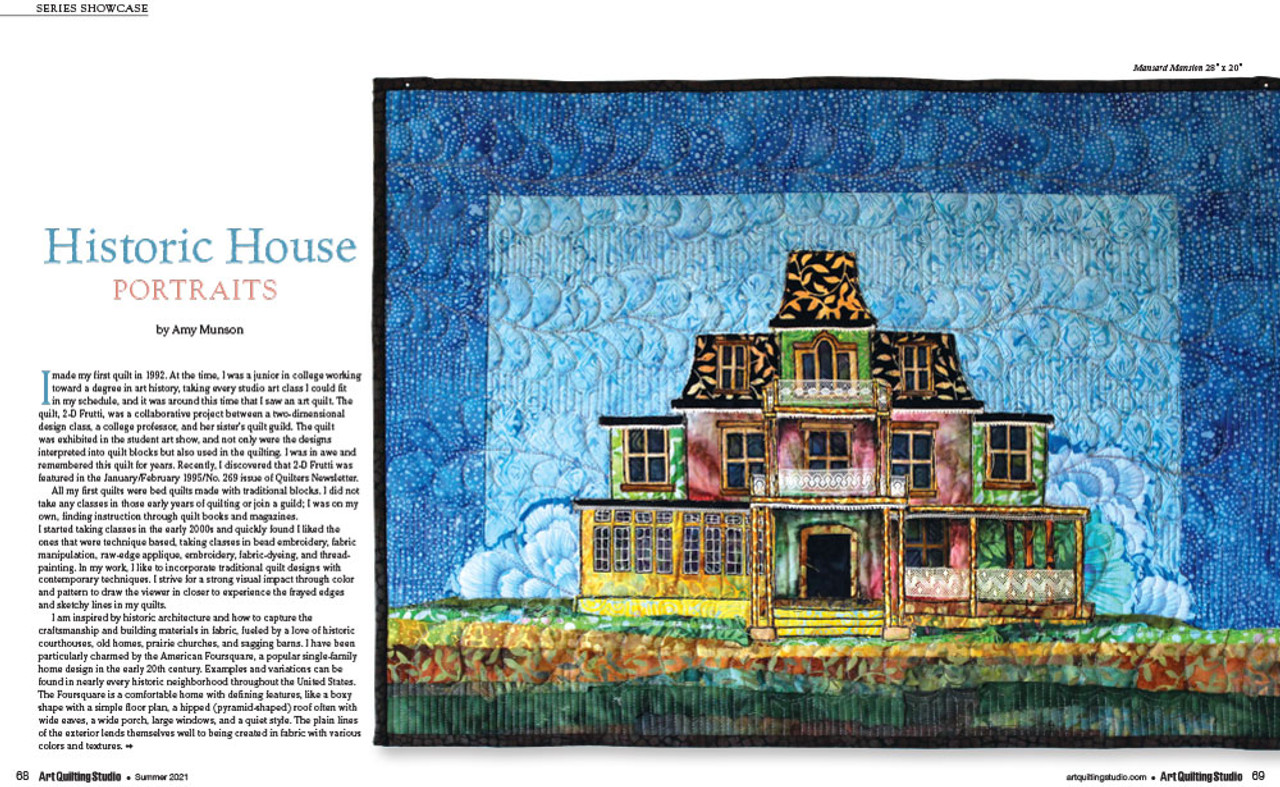 Art Quilting Studio Summer 2021 | Stampington & Company
