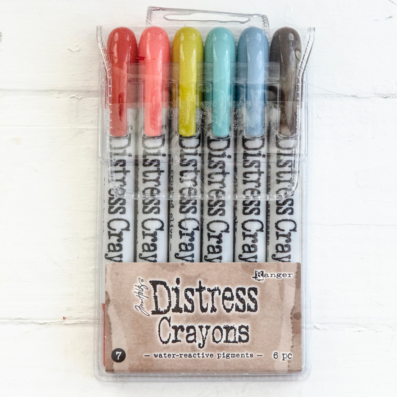 RANGER Distress Holiday Pearl Crayon Set #3 - Creative Escape