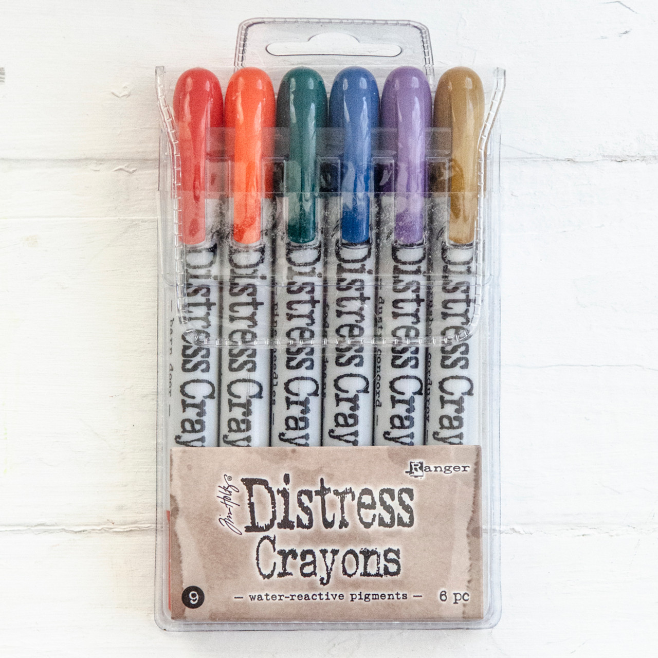 Ranger Ink Distress Crayons Set - Sophisticated Pastels