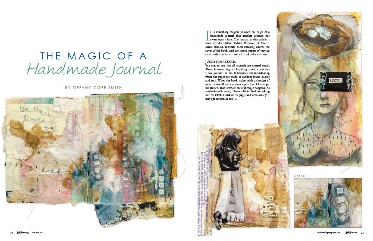 5 must have art journal supplies - Joyful Art Journaling