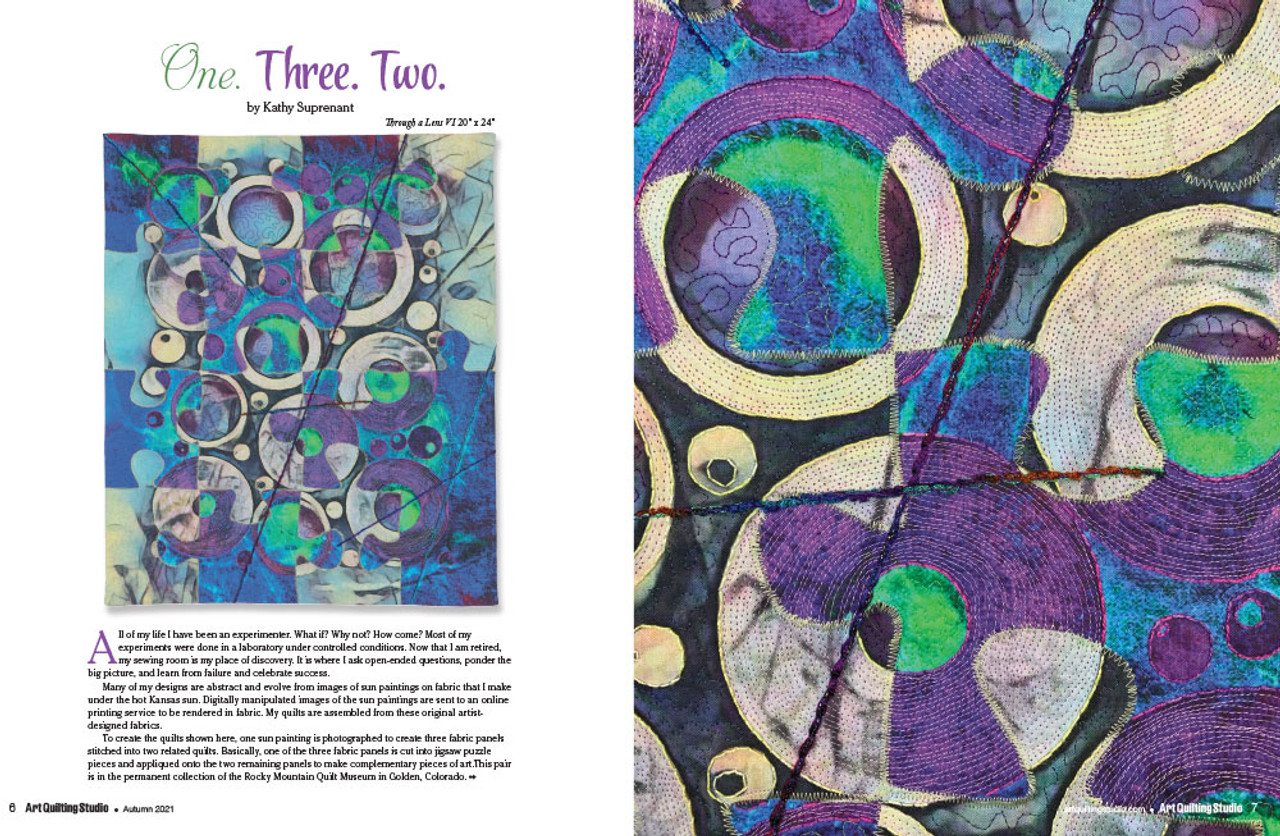 Art Quilting Studio Autumn 2021 | Stampington & Company