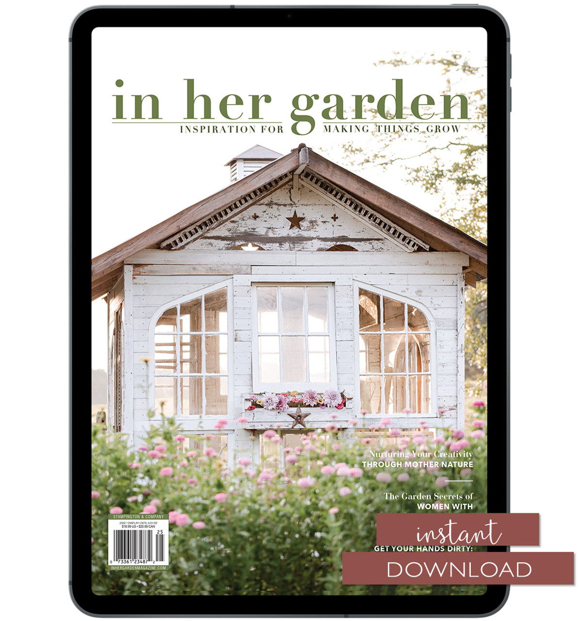 In Her Garden Volume 1 Instant Download | Stampington & Company