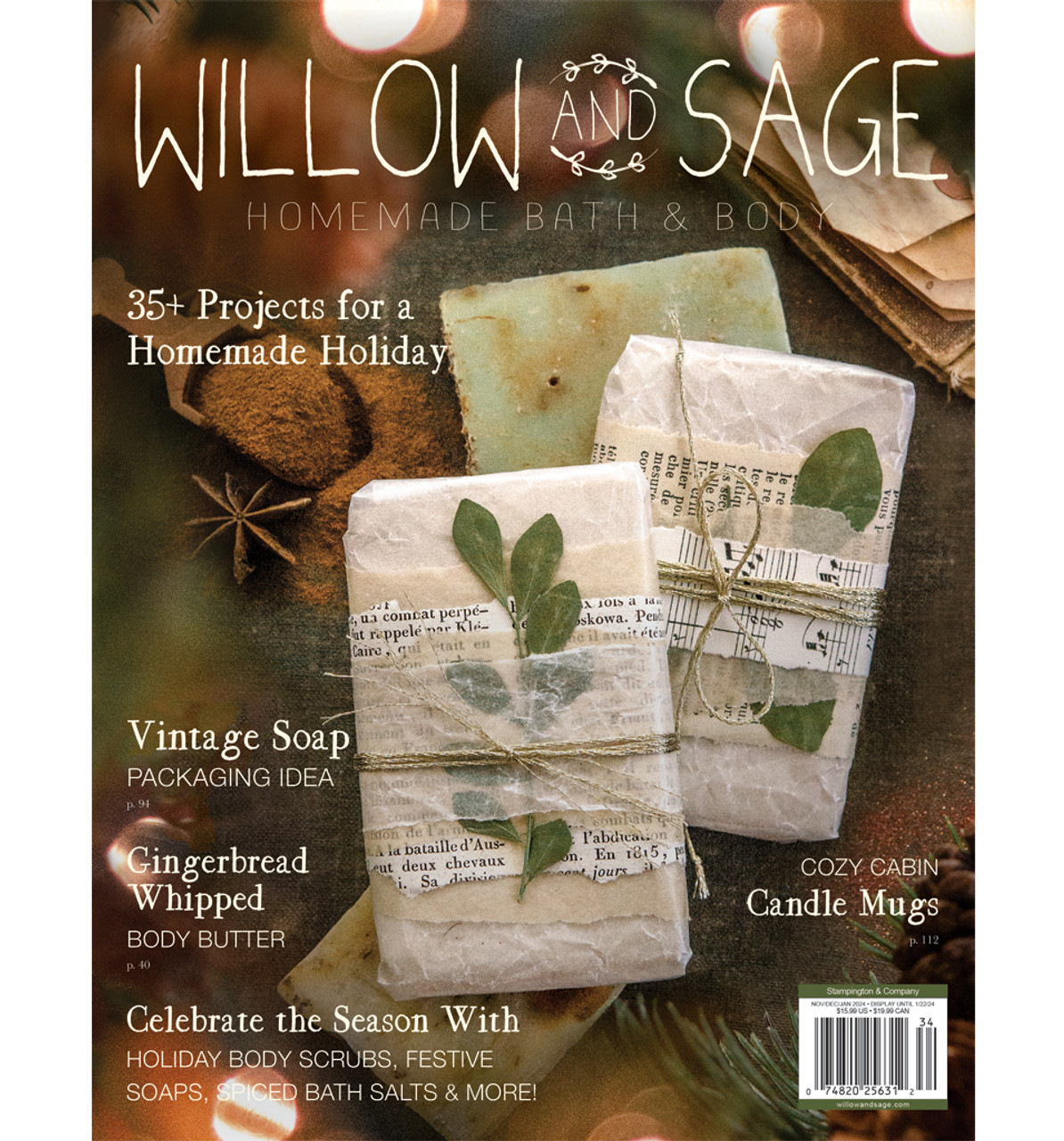 Willow and Sage Winter 2024 | Stampington & Company