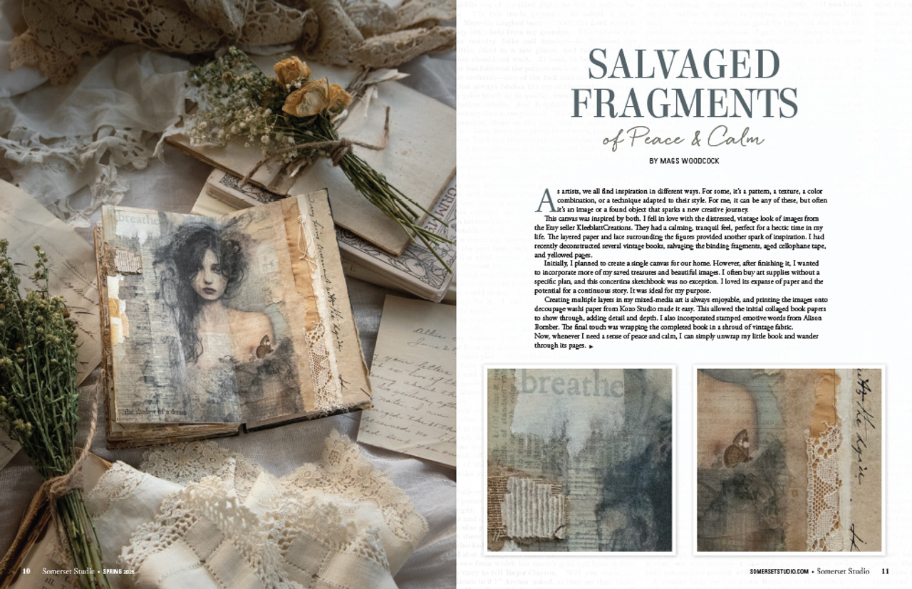 Somerset Studio Spring 2025 | Stampington & Company