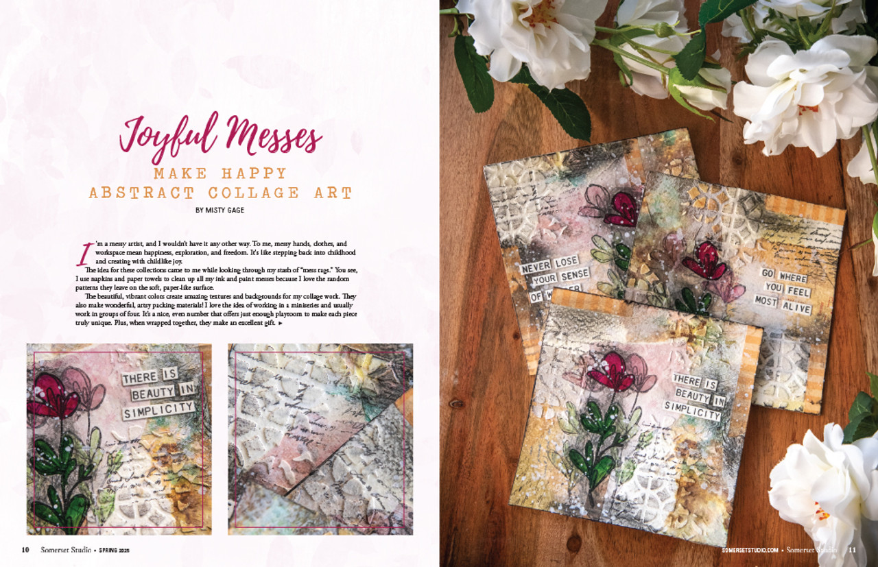 Somerset Studio Spring 2025 | Stampington & Company