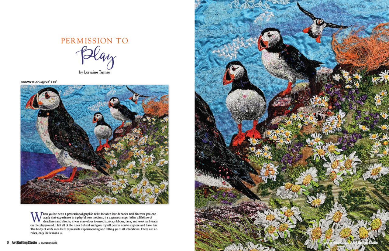 Art Quilting Studio Summer 2025 | Stampington & Company