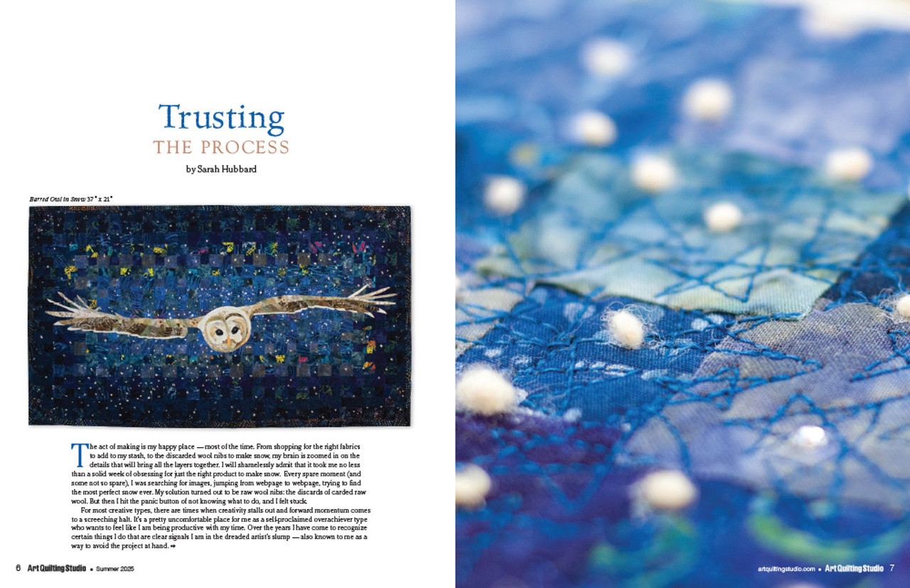 Art Quilting Studio Summer 2025 | Stampington & Company