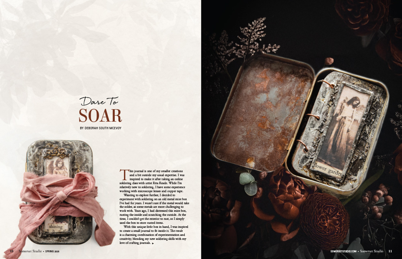 Somerset Studio Spring 2025 Instant Download | Stampington