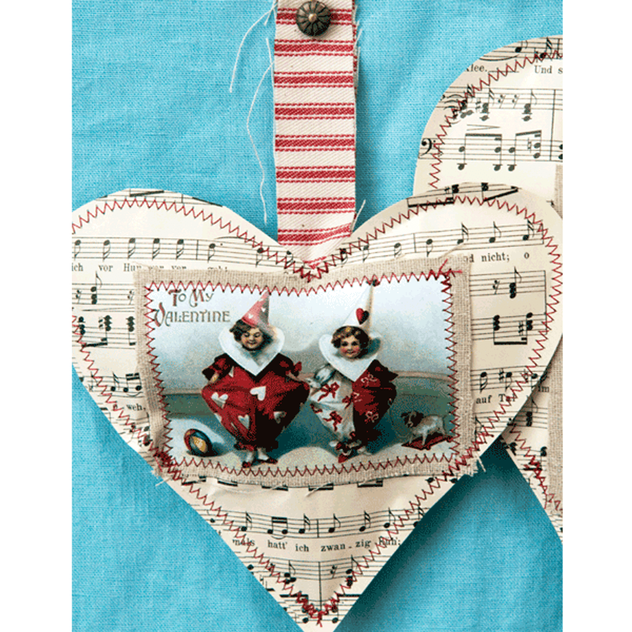 Vintage Valentine Lone Heart Ribbon collection – StitchKits Crafts