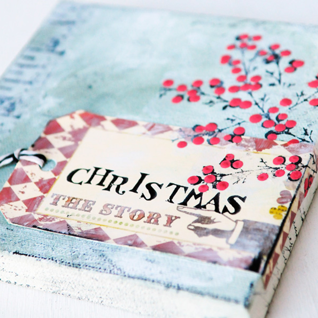 The Story of Christmas Canvas Project by Lucy Hill Edson - Stampington &  Company