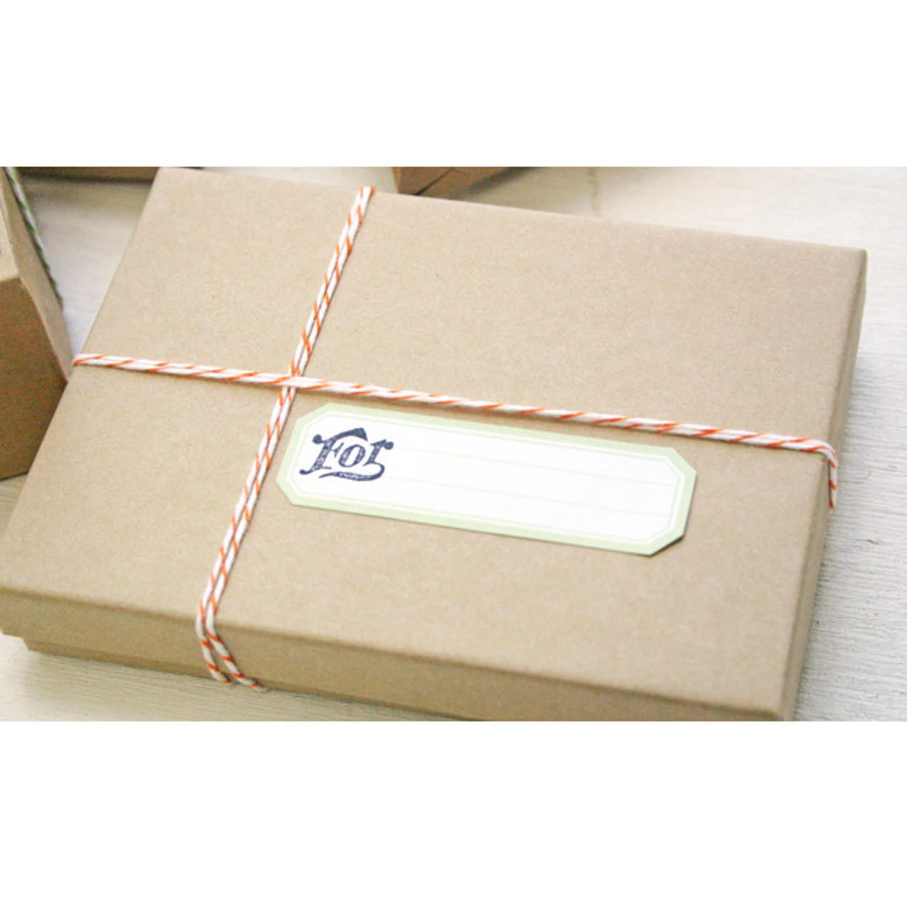 Brown Paper Packages Tied Up with String - Hen and Horse Design