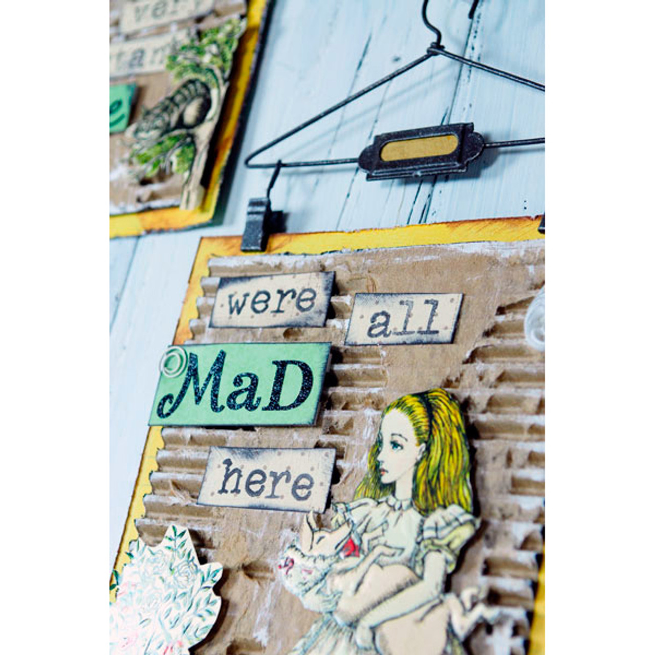 Adventures In Wonderland Wall Decor Project - Stampington & Company
