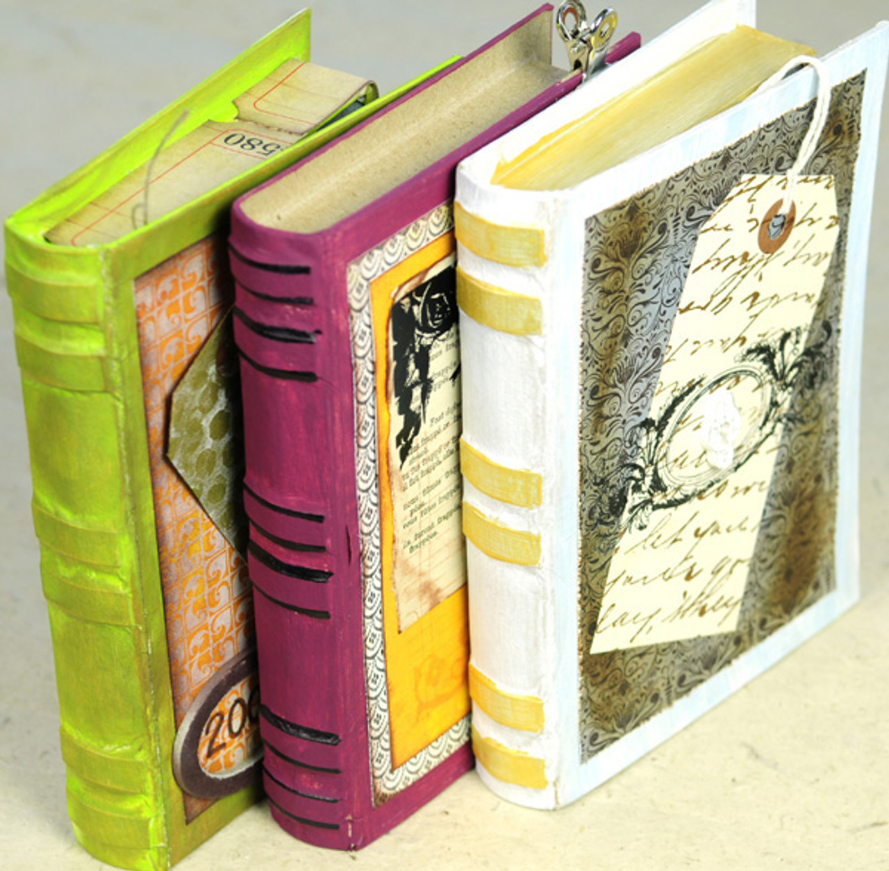 Paper Mache Book Boxes