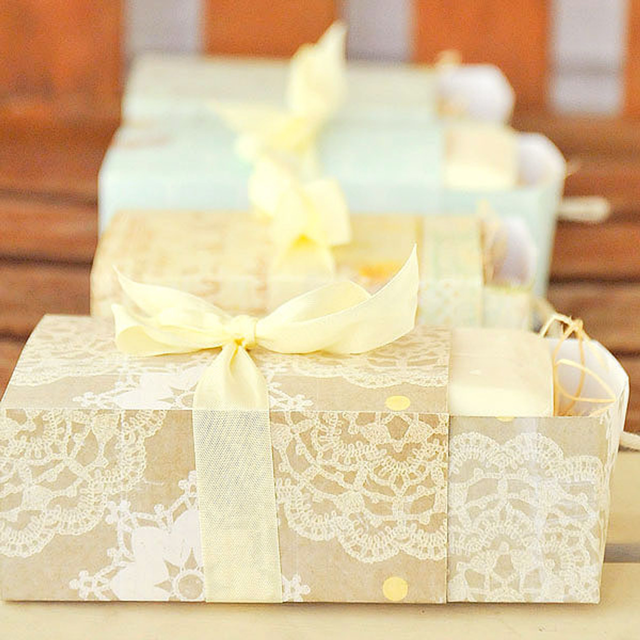 1set Soap Wrapping Paper Box Packaging