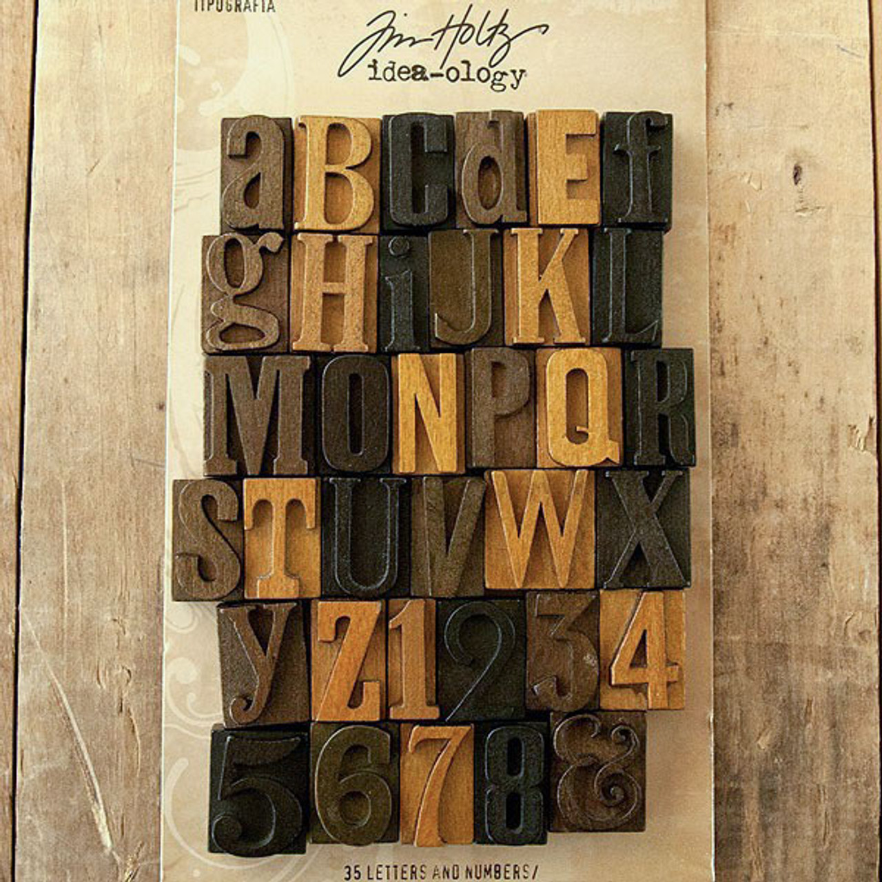 Advantus - Tim Holtz Idea-ology - Foam Stamps Block Lowercase