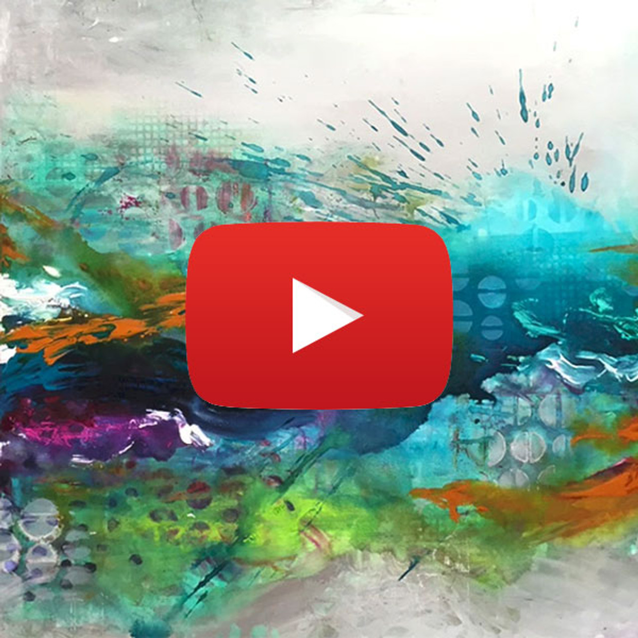 Dina Wakley Canvas Painting Video by Ranger Ink