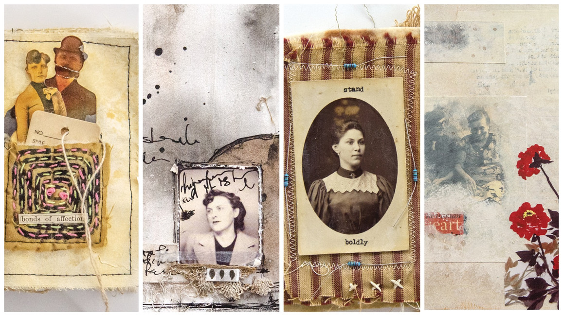 10 Ways to Use Vintage Photos in Mixed-Media Art