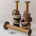 Ways to Use an Antique  Bobbin