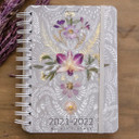 2021 - 2022 Orchid Lace On-the-Go Weekly Planner