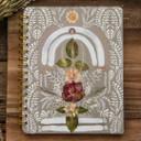 Altar Lace Spiral Notebook by Papaya Art