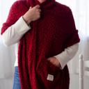 Red Giving Shawl