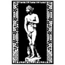Venus Wood Mounted Stamp by Claudine Hellmuth