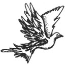 Dove  Small Unmounted Stamp by Classic Stampington & Company
