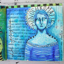 With One Palette Journal Project by Pam Carriker