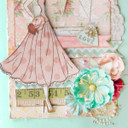 Swing Dress Stamped Card Project by Julie Nutting