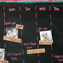 Days of the Week Magnetic Board Project