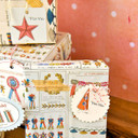 Vintage Birthday Gift Wrap Project